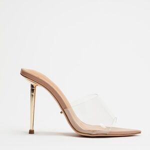 Tony Bianco Marley clear heels size 37,5. Good condition